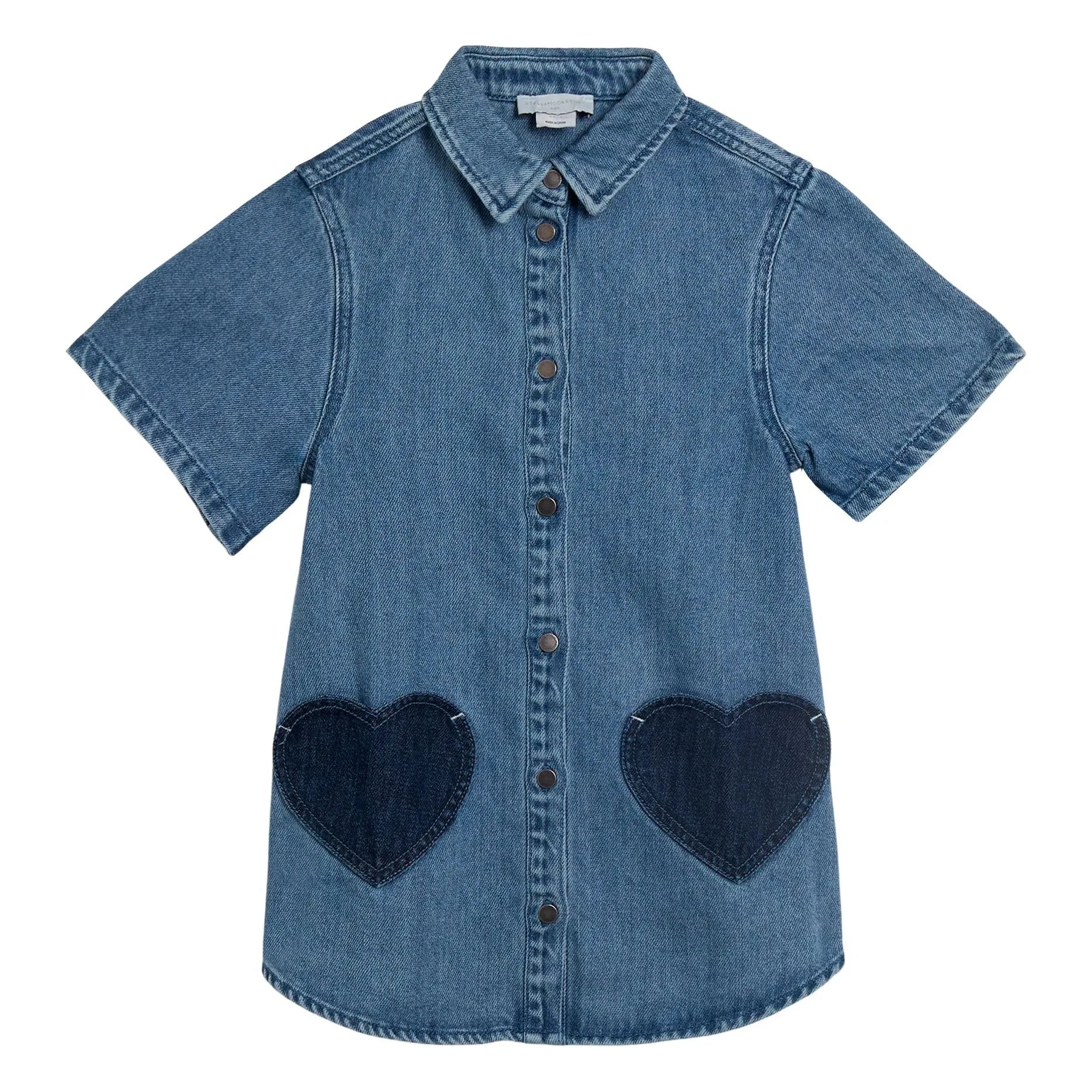 Stella McCartney Kids - Denim Kalp Elbise | Mavi
