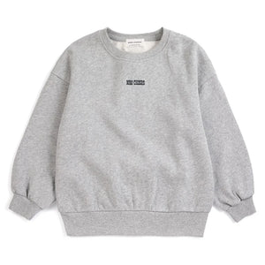 Bobo Choses - Mantar Sweat Organik Pamuk | Heather gri