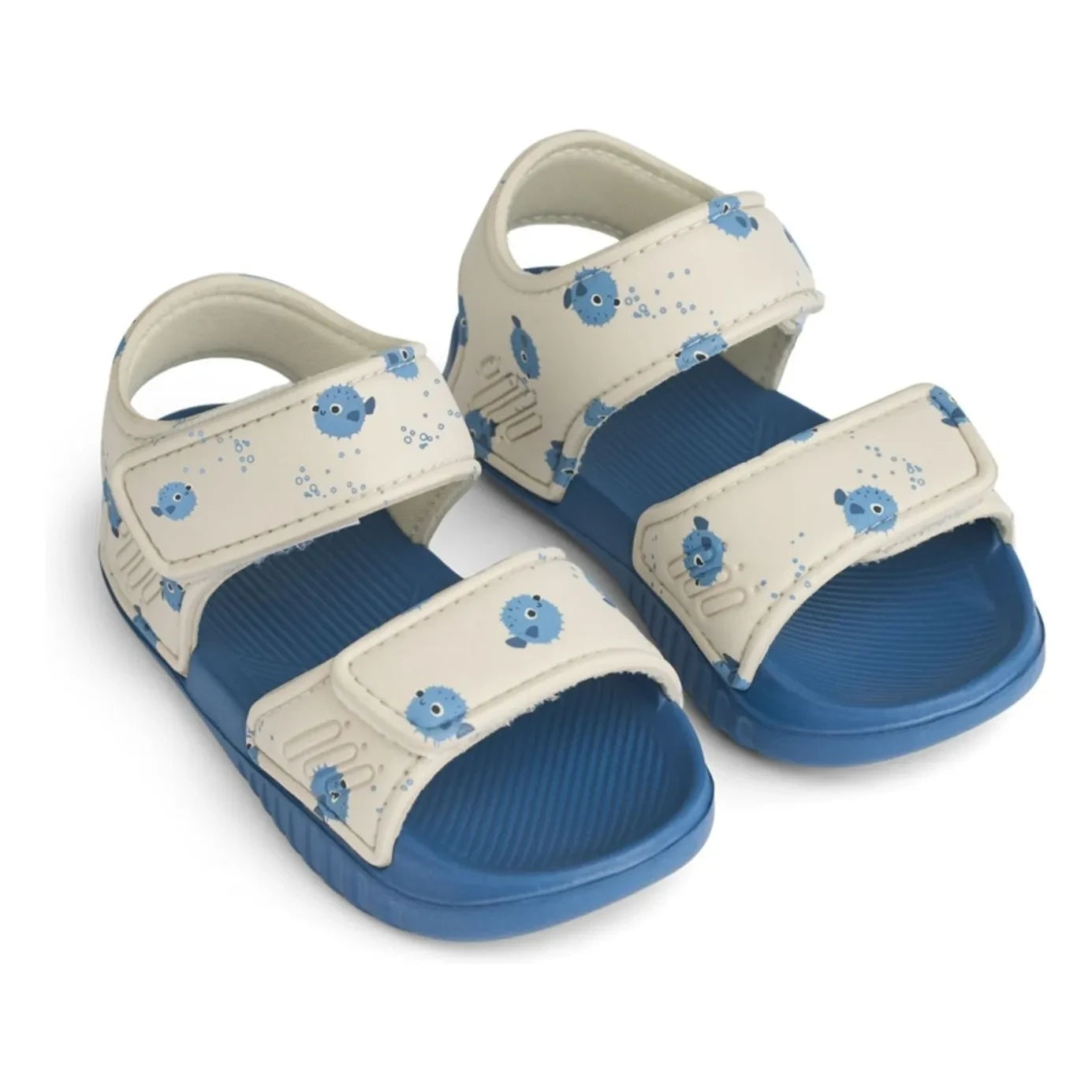 Liewood - Blumer Kugelfisch-Sandalen | Blau
