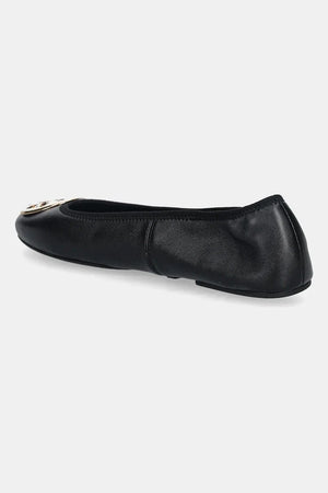 Tory Burch Reva Travel Ballet Deri Babet