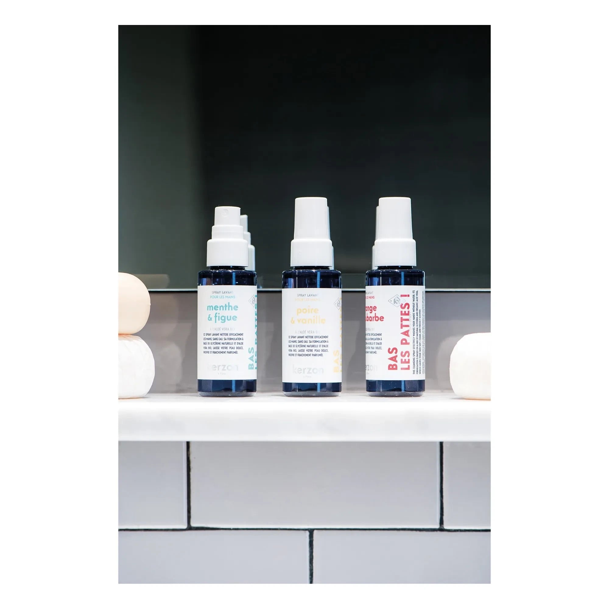 Kerzon - Händedesinfektionsspray - Birne und Vanille