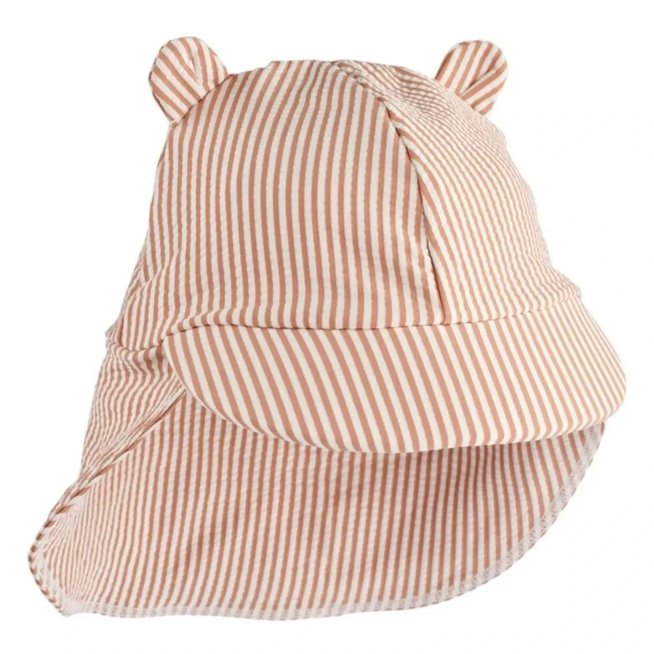 Liewood - Senia Seersucker Recycelter Frottee-Hut | Terracotta