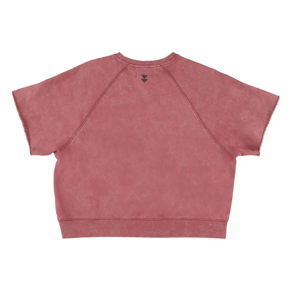 Sisters Department - Violette Sweatshirt aus Bio-Baumwolle | Bordeaux