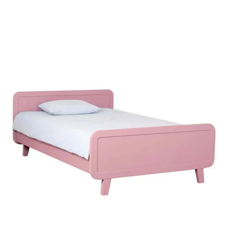 Laurette - Vintage Rosa Rundbett 120x200cm