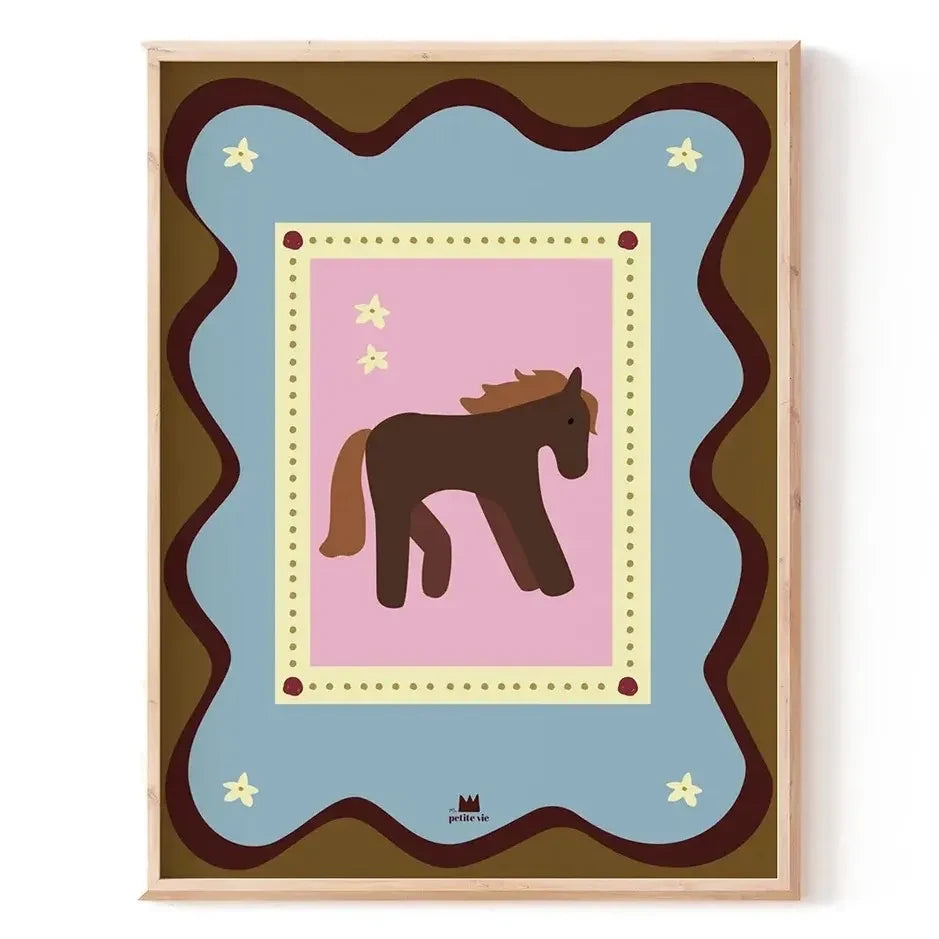 Ma petite vie - "The Horse" Poster | Braun