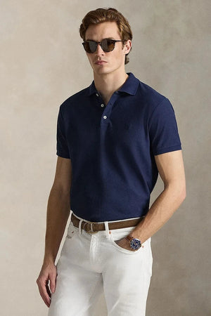 Polo Ralph Lauren T-Shirt mit Kragen aus Baumwolle
