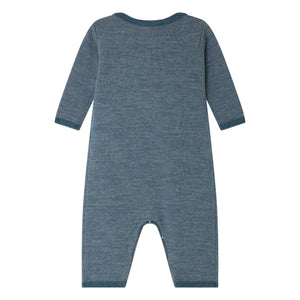 Bonpoint - Cielo Woll-Jumpsuit | Marineblau