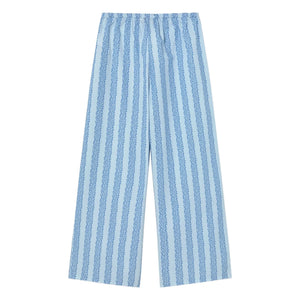 The Tiny Big Sister - Geblümte Hose | Blau
