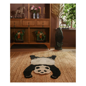 Doing Goods - Panda Wollteppich | Ecru