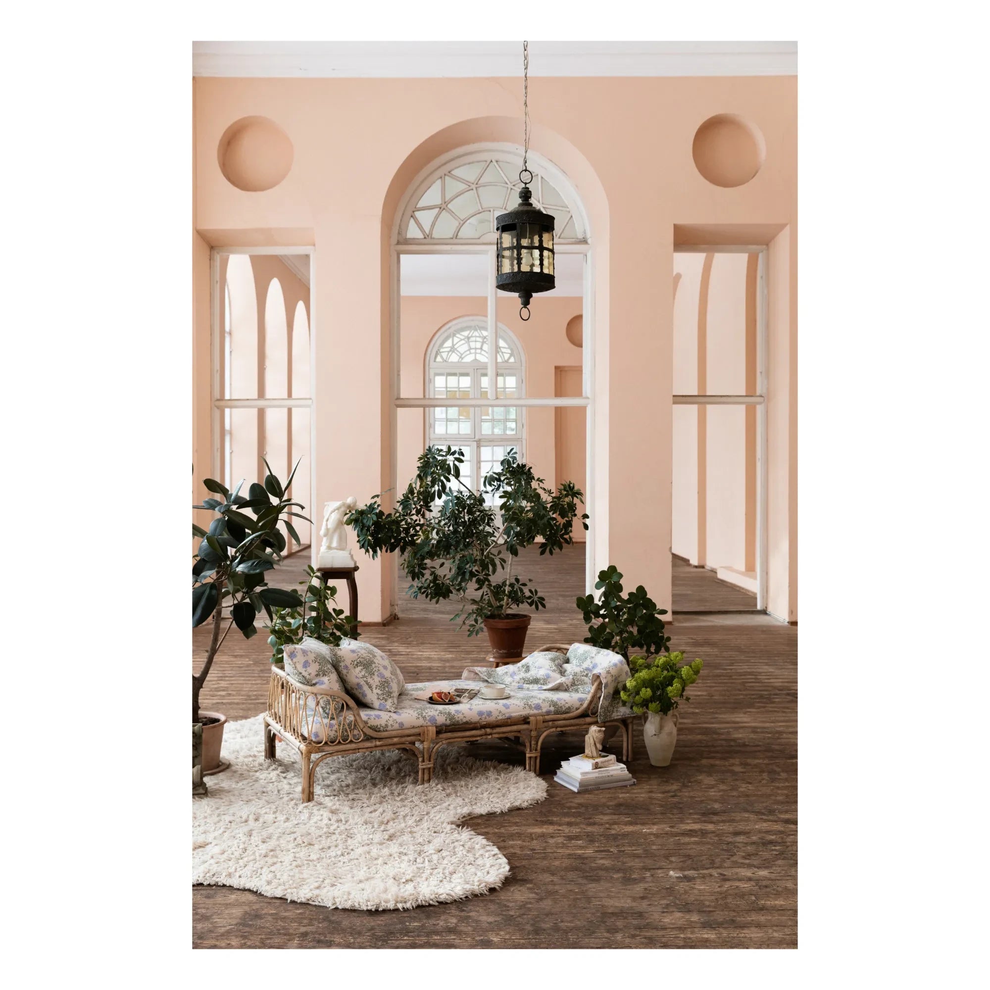 garbo&friends - Plumbago Steppdecke aus Bio-Baumwolle | Blau