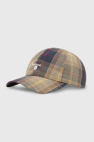 Barbour Tartan Sports Cap Pamuklu Vizörlü Şapka