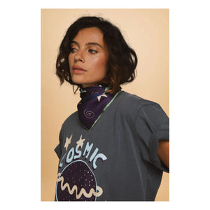 Elise Chalmin - Cosmic Trip Baumwoll-T-Shirt | Grau