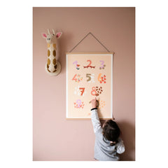 Ma petite vie - Zahlen Lernposter