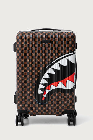 Sprayground - Braune Haifisch Reisetasche aus Paris 910CL327NSZ
