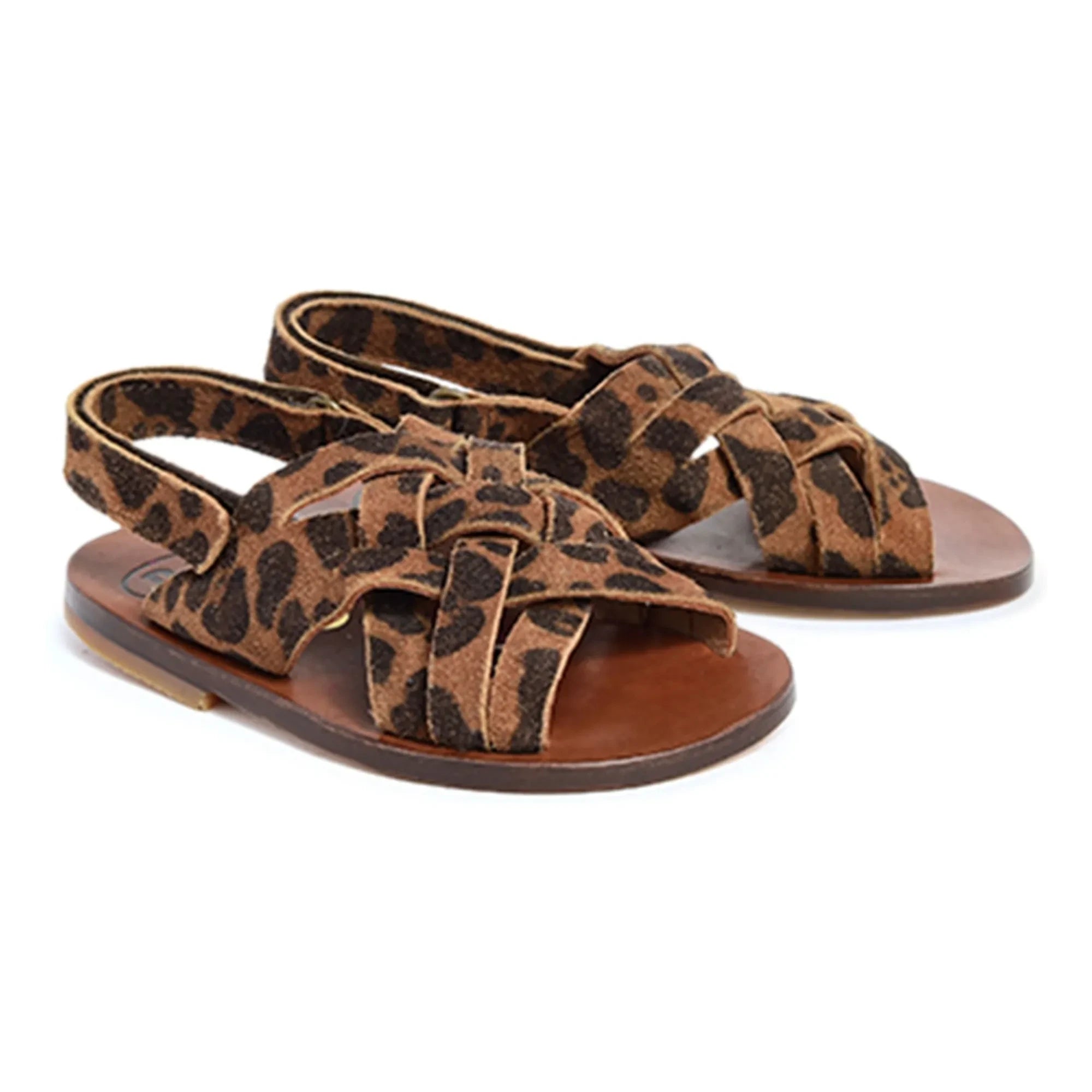 Pèpè - Sandalen mit mehreren Riemen | Braun