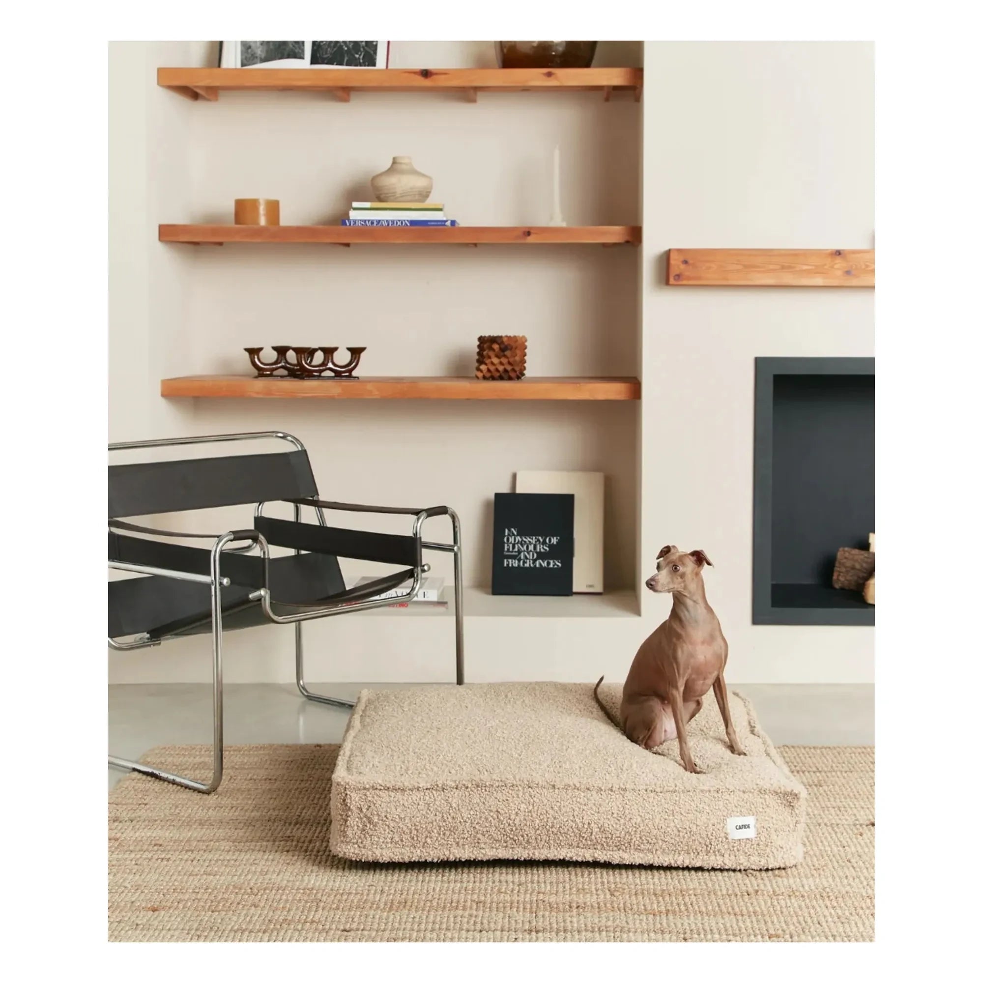 Cafide - Cuadra Buchweizen Hundebett | Beige