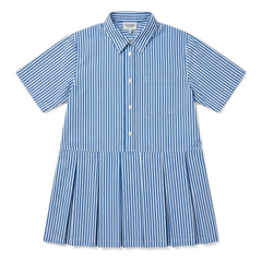 Finger in the nose - Dakota Gestreiftes Kleid | Blau