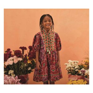 Fabula - Nina Fleurie Kleid | Rot