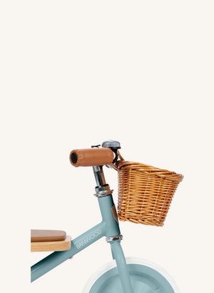 Banwood - Metall und Holz Dreirad | Teal Blau