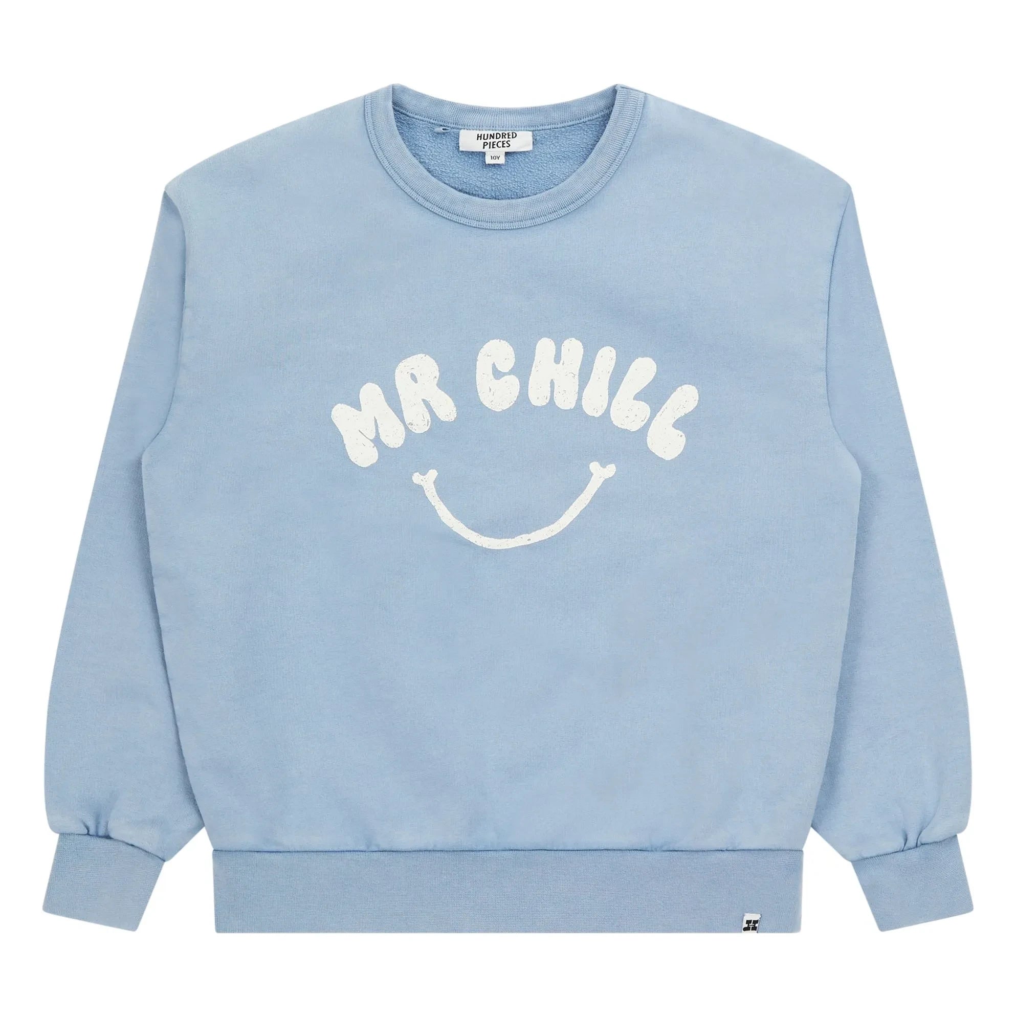 Hundred Pieces - Ryde Bio-Baumwoll-Sweatshirt | Graublau