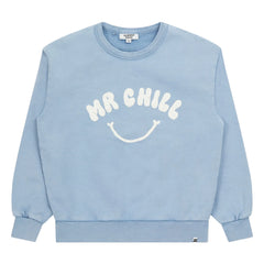 Hundred Pieces - Ryde Bio-Baumwoll-Sweatshirt | Graublau