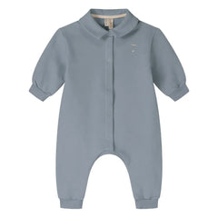 Gray Label - Organik pamuklu polo yaka tulum | Gri