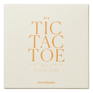 PrintWorks - Tic Tac Toe Spiel | Creme