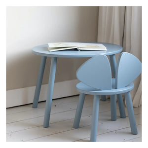 Nofred - Birch Mouse Tisch und Stuhl | Hellblau