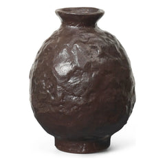 Ferm Living - Doro Terrakotta-Vase | Braun