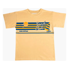 Club Trésor – Strandclub T-Shirt | Beige