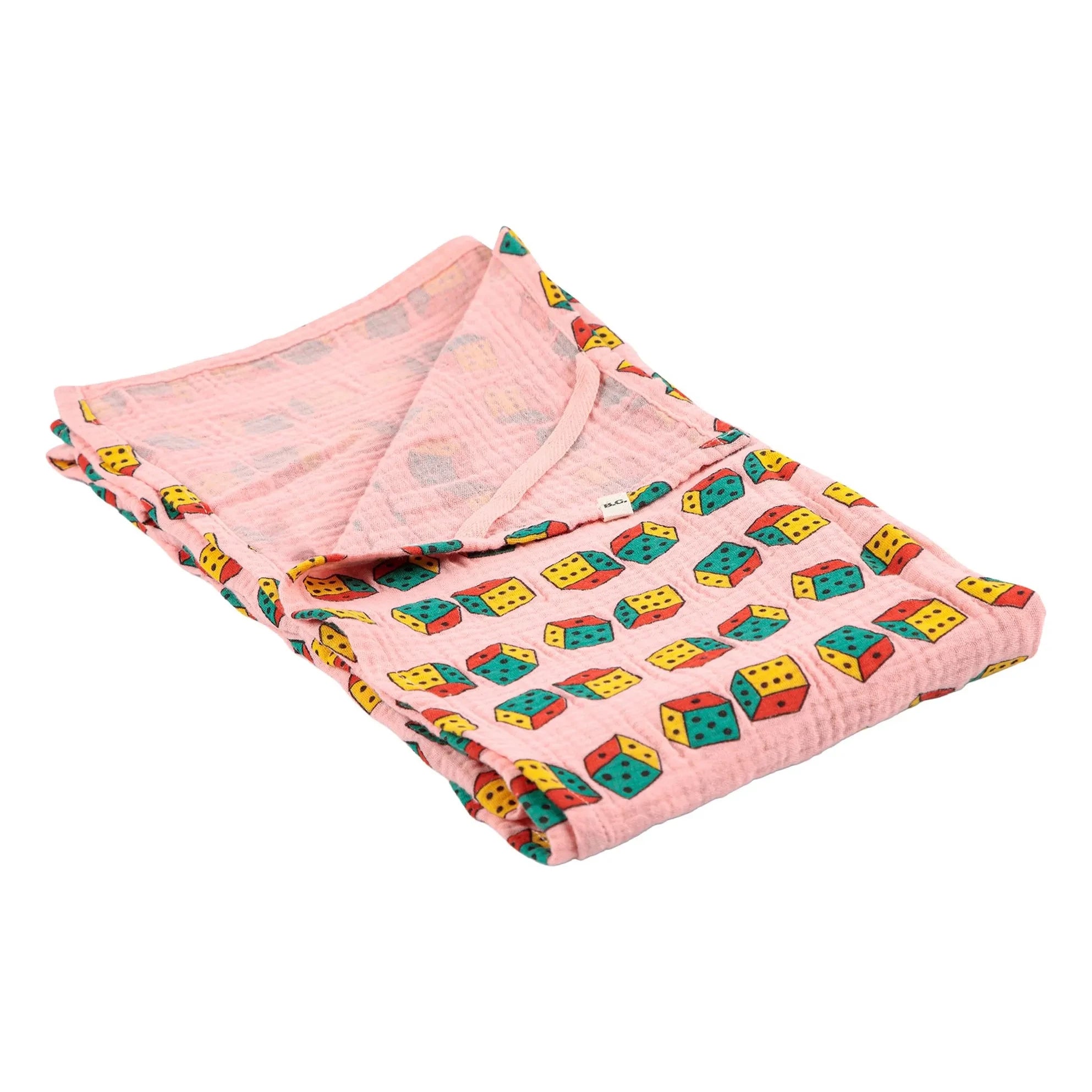 Bobo Choses - Mullwindeldecke aus Bio-Baumwolle | Rosa