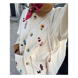 SISSEL EDELBO - Cara Bio-Baumwolljacke | Ecru