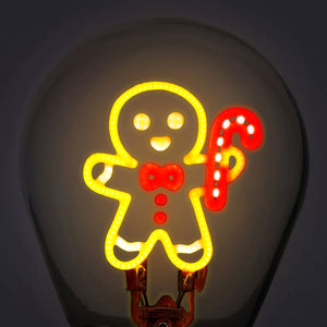 Legami - Lebkuchen Noël Glühbirnen Tischlampe - Bulb Fiction