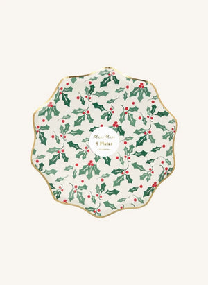 Meri Meri - Holly kleine Teller - 8er Set