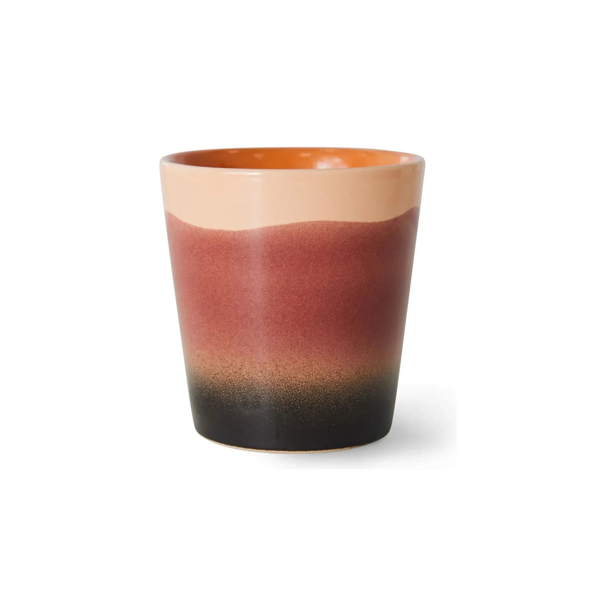 HKliving - Steinzeug-Tasse | Ziegelrot