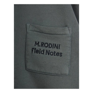Mini Rodini - M.Rodini Fermuarlı Sweatshirt Organik Pamuk | Gri