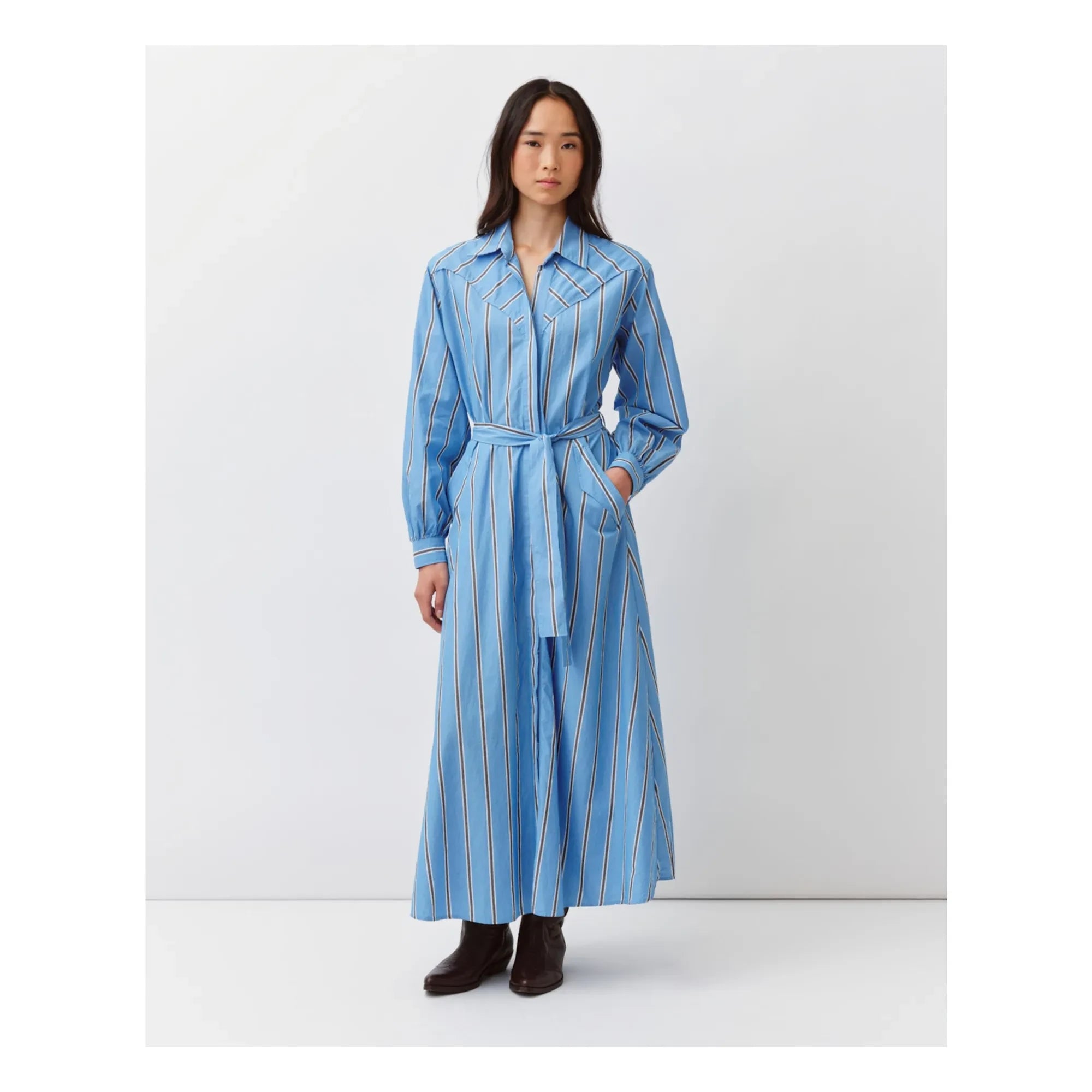 Diega - Ravia Kleid | Blau