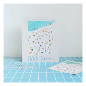 La Petite Épicerie - Beach Life Puzzle by Melisa Bilgici - 1000 Teile