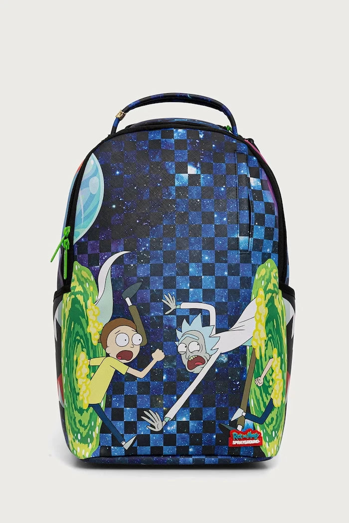 Sprayground - Rick and Morty Dunkelblauer Rucksack 910B9082NSZ