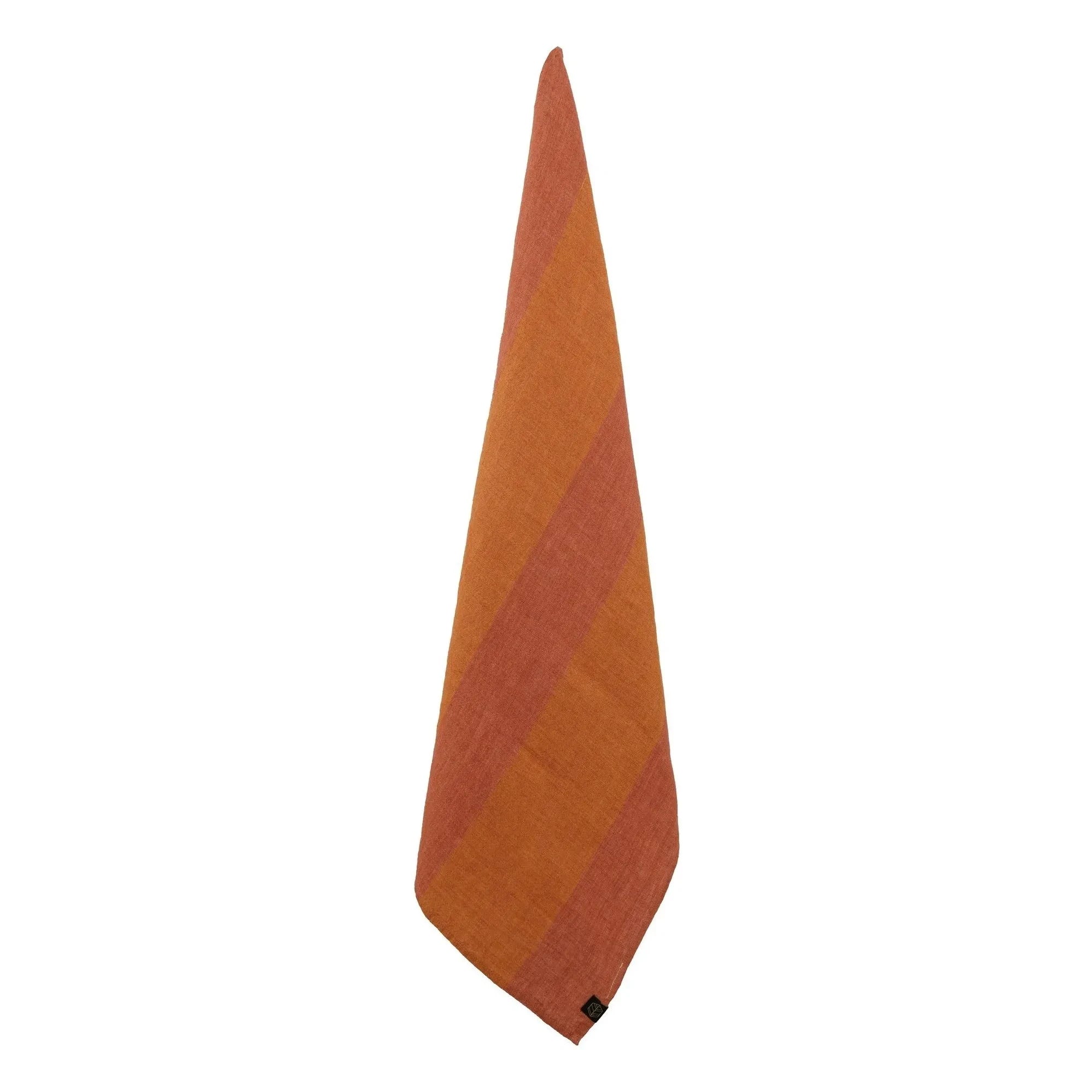 Haomy - Santa Cruz Leinen Küchentuch | Terracotta