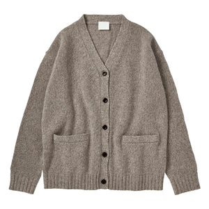 FUB - Kadın Koleksiyonu Lambswool Hırka | Heather bej