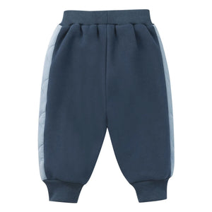 Donsje - Noorien Bi-Material Jogger | Dunkelblau