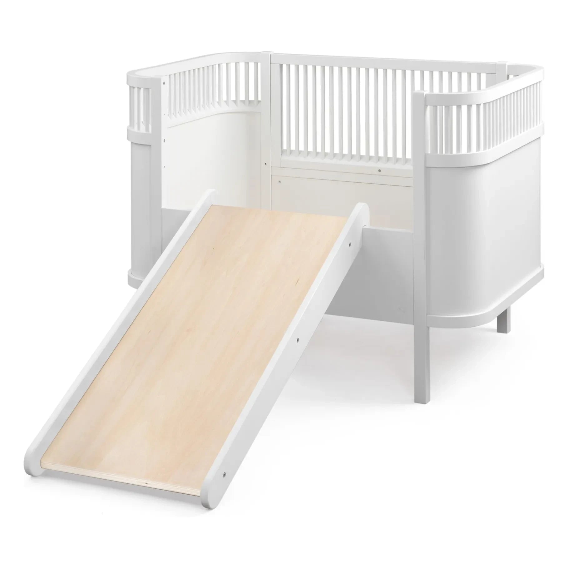 Sebra – 2-in-1 Bettrutsche | Weiß