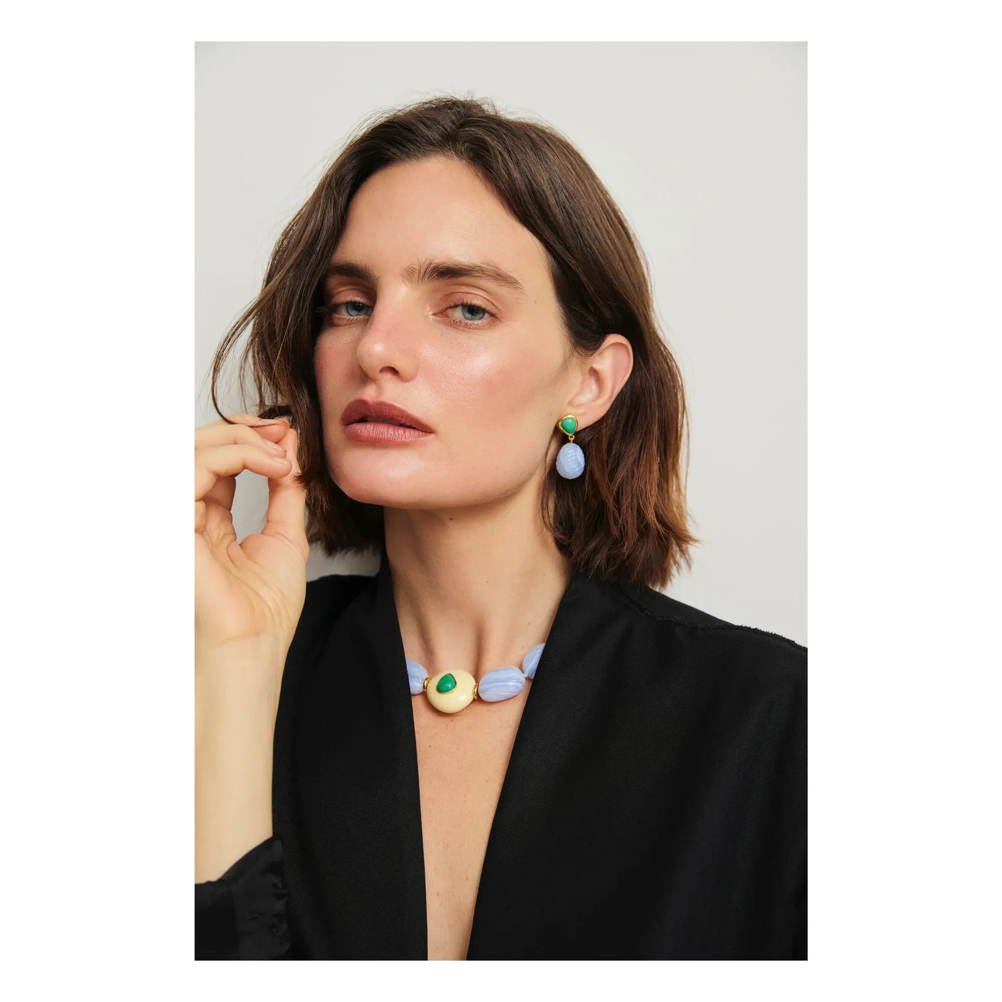 Lizzie Fortunato - Andalusia Ohrringe | Blau