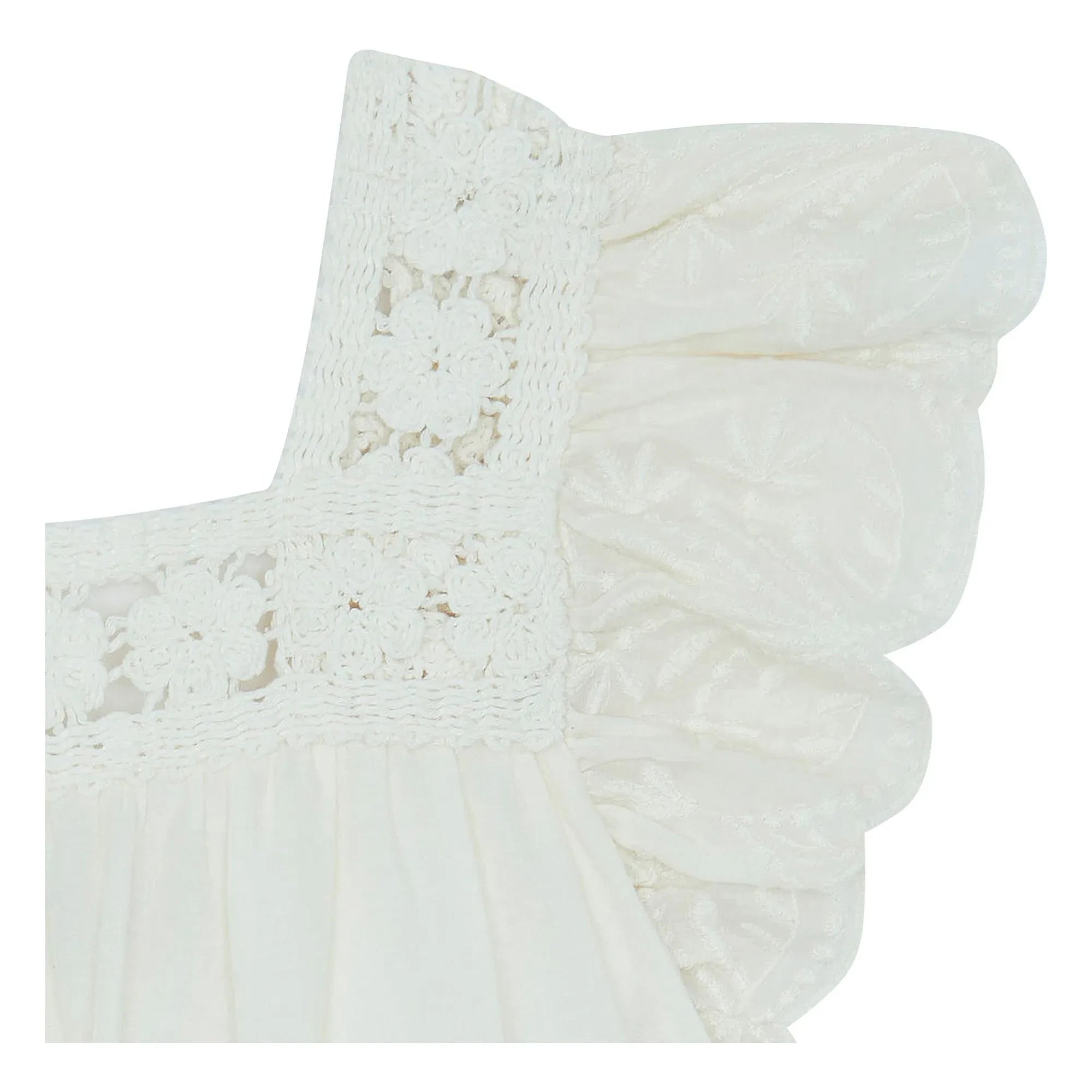 Bonton - Nereide Häkelkleid | Ecru