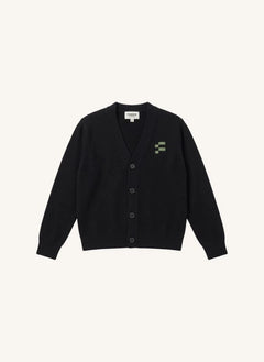 Finger in der Nase - Robin Merino Wolljacke | Schwarz