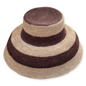 Van Palma – Gina Zweifarbiger Hut | Beige