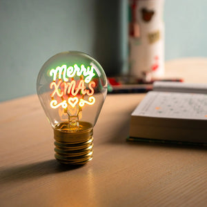 Legami - Merry Noel Noel Lichtbirnen Tischlampe - Bulb Fiction