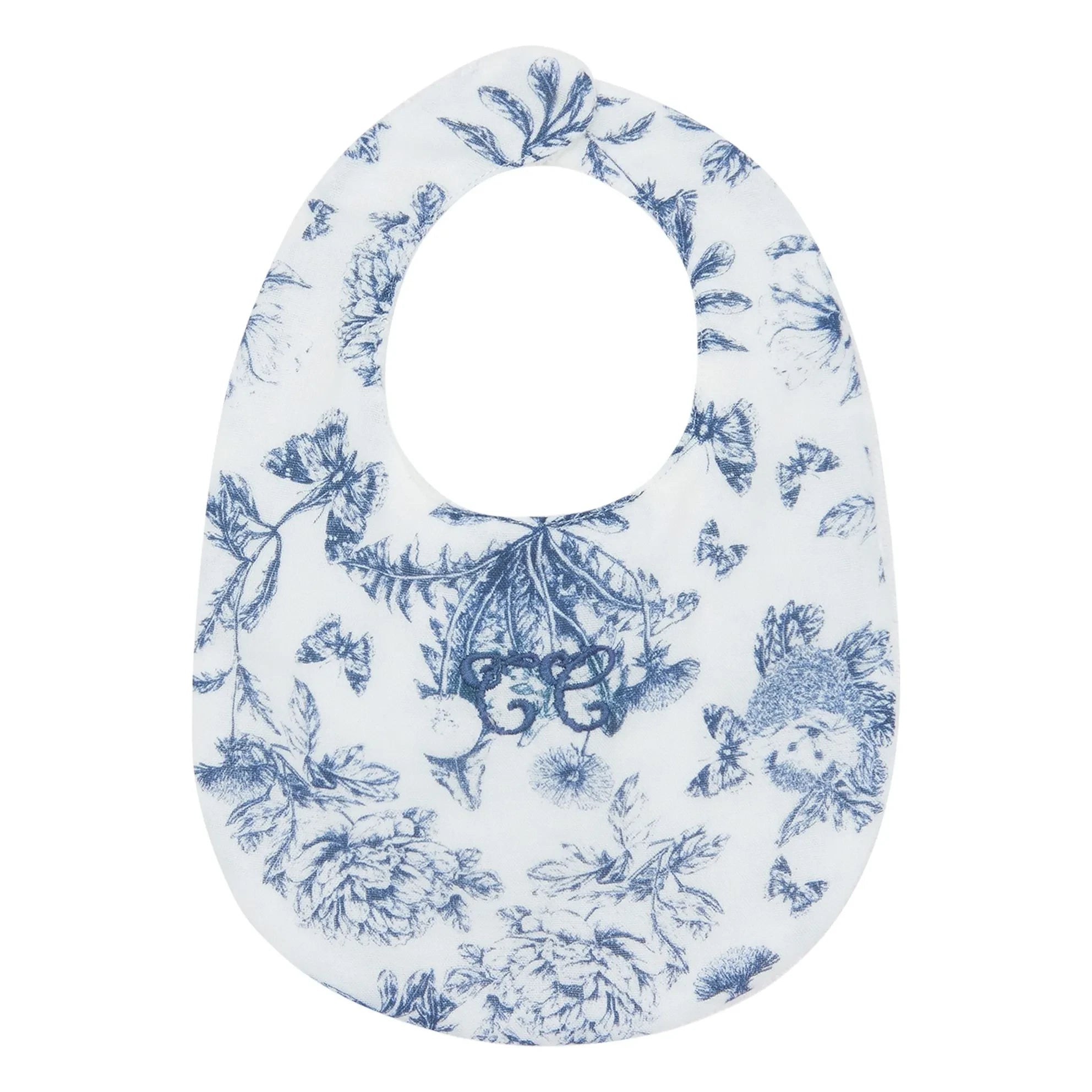 Tartine et Chocolat - Toile de Jouy Lätzchen für Mamas | Marineblau