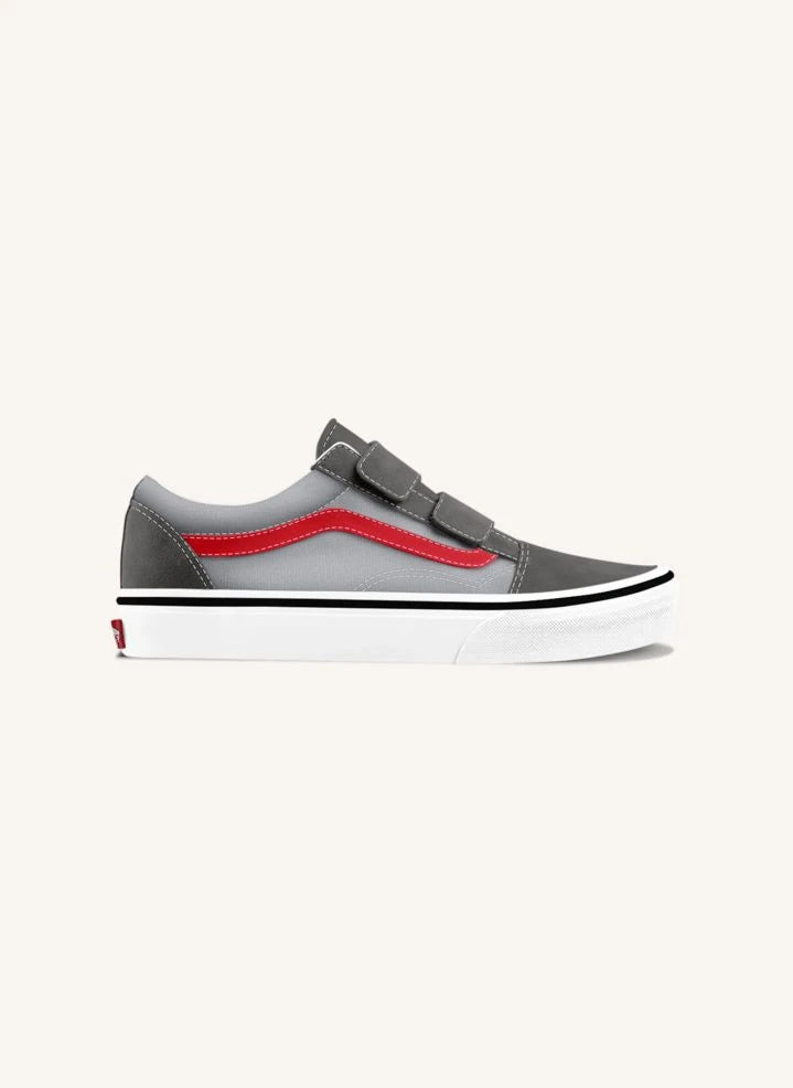 Vans - Old Skool V Scratch Sneakers | Grau